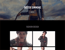 Tablet Screenshot of dextersimmons.com